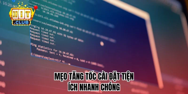 Mẹo tăng tốc cài đặt tiện ích nhanh chóng