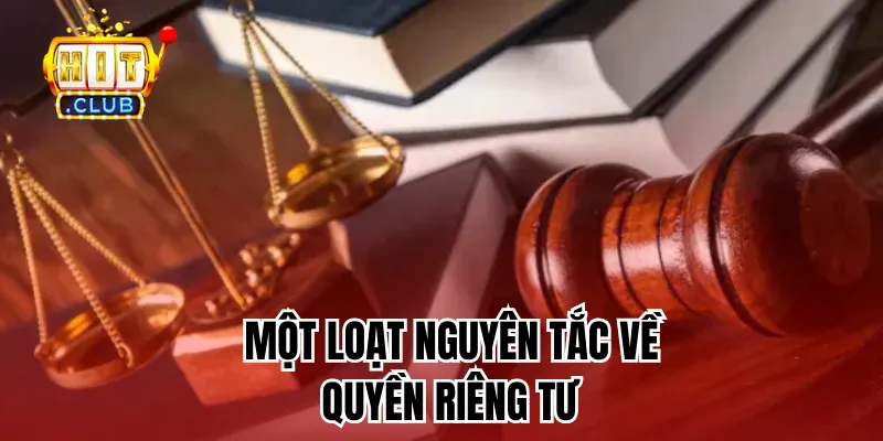 Một loạt những nguyên tắc về quyền riêng tư