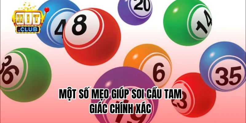 Một số mẹo giúp soi cầu hình tam giác chính xác